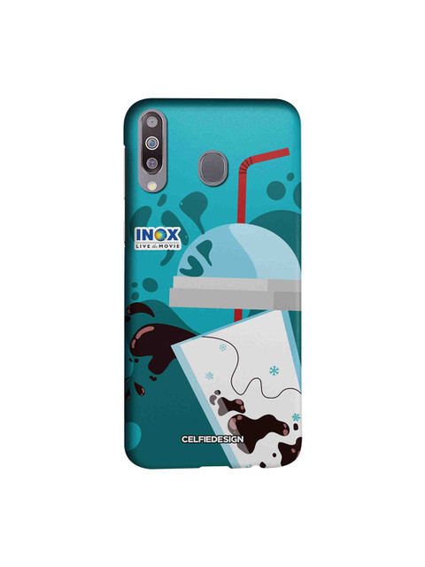 

CelfieDesign Teal Blue Inox Sipup Samsung Galaxy M30 Back Cover