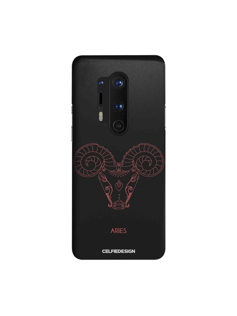 

CelfieDesign Black & Pink Aries Zodiac OnePlus 8 Pro Sustainable Back Cover