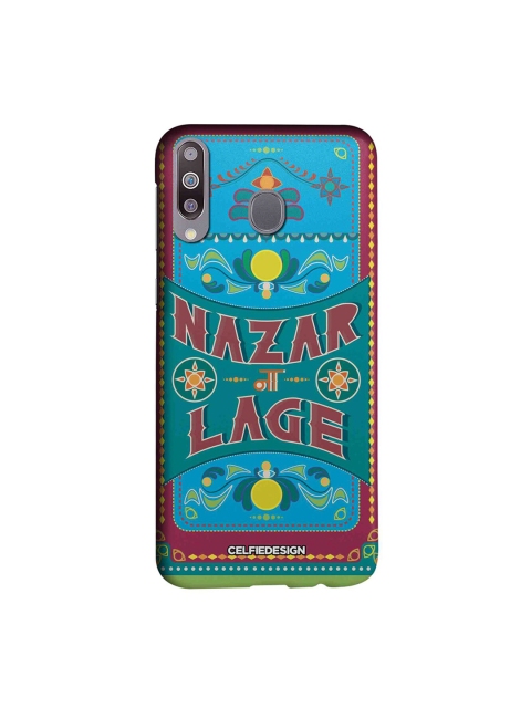 

CelfieDesign Blue Pink Nazar Lage Quirky Samsung Galaxy M30 Mobile Back Cover