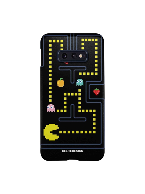 

CelfieDesign Black & Yellow Pacman Samsung Galaxy S10E Sustainable Back Cover