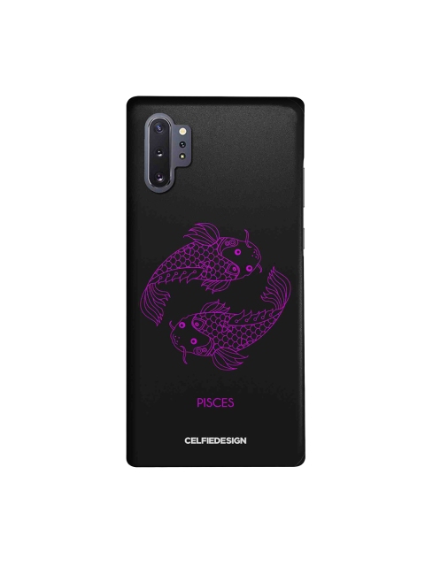

CelfieDesign Black & Purple Pisces Zodiac Samsung Galaxy Note10 Plus Back Cover