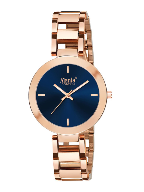 

Ajanta Men Navy Blue Analogue Watch AWC043MSL/BR/R