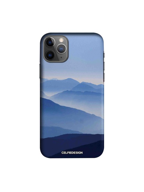 

CelfieDesign Blue & White Quirky Sustainable The High Mountains Apple iPhone 11 Pro Back Cover