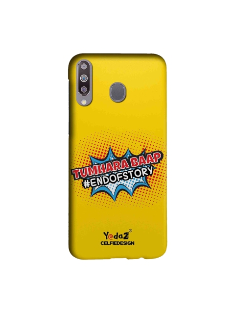 

CelfieDesign Unisex Yellow Tumhara Baap Samsung Galaxy M30 Back Case