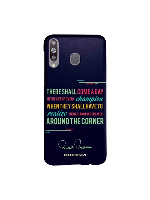 

CelfieDesign Blue & Green Samsung Galaxy M30 Back Case