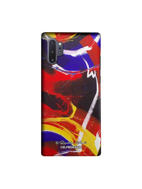 

CelfieDesign Red & Black New World Rouble Nagi Quirky Sustainable Samsung Galaxy Note10 Plus Back Cover