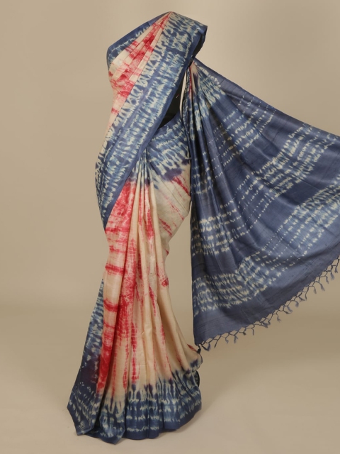 

Pothys Multicoloured Woven Design Saree, Multi