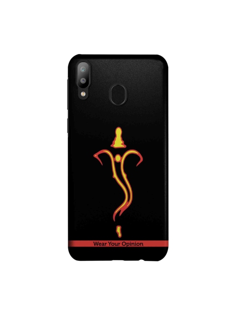 

CelfieDesign Black & Yellow Ganesha Samsung Galaxy M20 Sustainable Back Cover