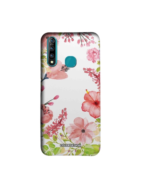 

CelfieDesign White & Pink Aquarelle Gardens Vivo Z1 Pro Back Cover