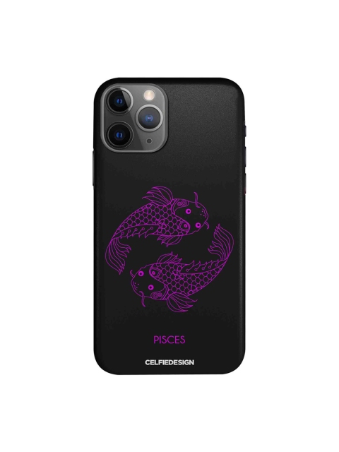 

CelfieDesign Black Pisces Zodiac iPhone 11 Pro Max Sustainable Back Case