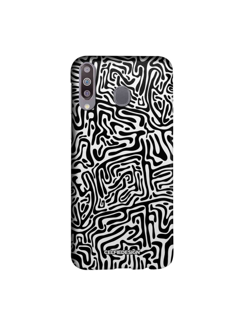 

CelfieDesign Black & White Maze Abstract Samsung Galaxy M30 Sustainable Back Cover