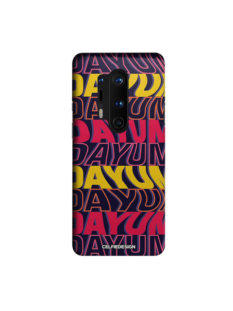 

CelfieDesign Pink & Purple Dayum Printed OnePlus 8 Pro Sustainable Mobile Back Cover