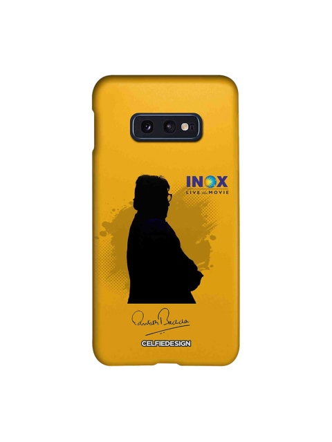 

CelfieDesign Yellow & Black InoxBB Samsung Galaxy S10E Sustainable Back Cover