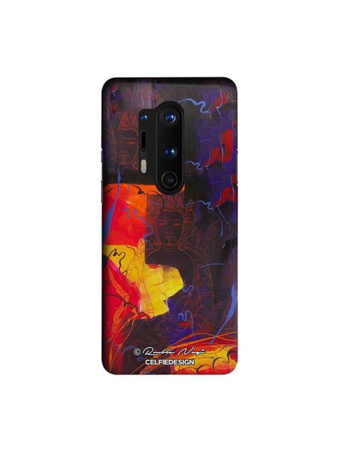

CelfieDesign Black & Orange Moksha Rouble Nagi Quirky Sustainable OnePlus 8 Pro Back Cover