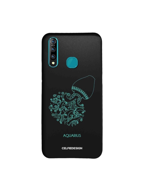 

CelfieDesign Black & Blue Aquarius Zodiac Vivo Z1 Pro Sustainable Back Cover