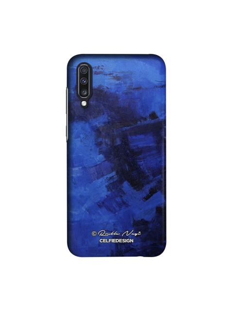 

CelfieDesign Blue & Black Horizon Samsung Galaxy A70 Sustainable Back Cover