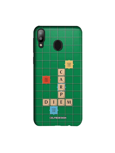 

CelfieDesign Green & Beige Scrabble Game Samsung Galaxy M20 Back Case