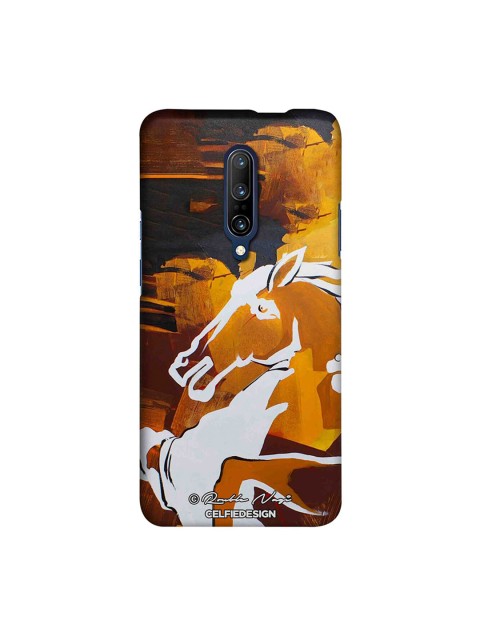 

CelfieDesign Black & Mustard Yellow Glory Run OnePlus 7 Pro Sustainable Back Cover