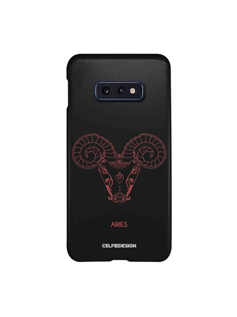 

CelfieDesign Black & Pink Aries Samsung Galaxy S10E Zodiac Back Cover