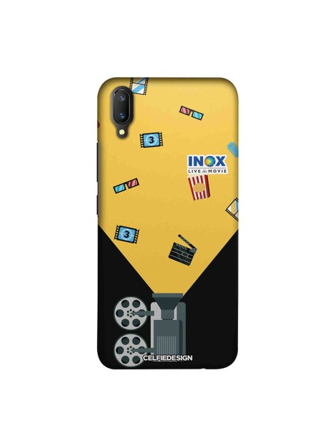 

CelfieDesign Yellow & Black Inox Cinema Vivo V11 Pro Sustainable Back Cover