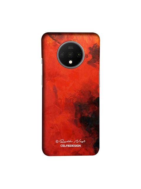 

CelfieDesign Red & Black Rouble Nagi Red On Me OnePlus 7T Back Cover