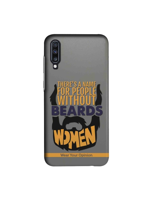 

CelfieDesign Grey & Blue Men With Beard Samsung Galaxy A70 Back Cover