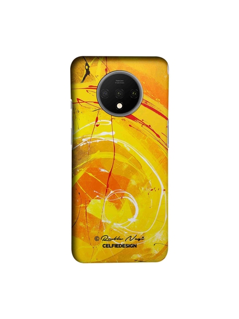 

Celfie Design Yellow & Orange Sun Flower Rouble Nagi OnePlus 7T Back Cover