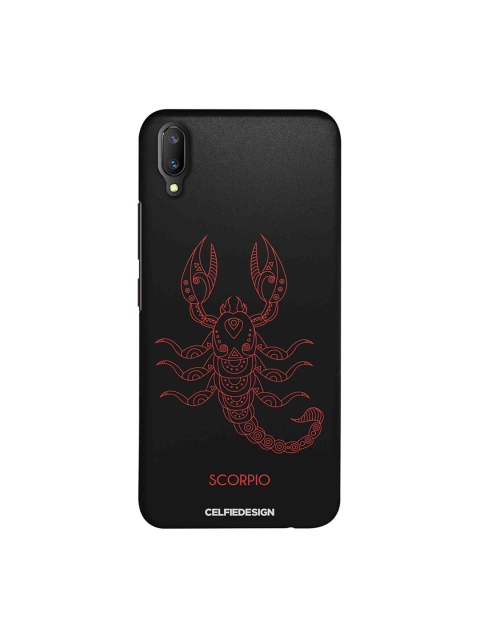 

CelfieDesign Black & Red Scorpio Zodiac Quirky Sustainable Vivo V11 Pro Back Cover