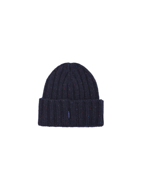 

GANT Men Navy Blue Printed Beanie