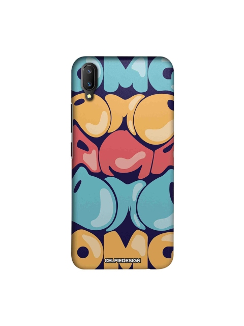 

CelfieDesign Blue Orange & Red Quirky Sustainable OMG Vivo V11 Pro Back Cover