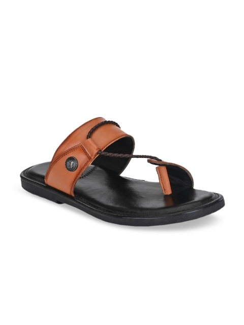 

BUCIK Men Tan Brown Sandals
