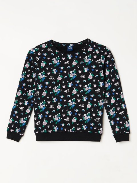 

Fame Forever by Lifestyle Girls Black Printed Sweatshirt