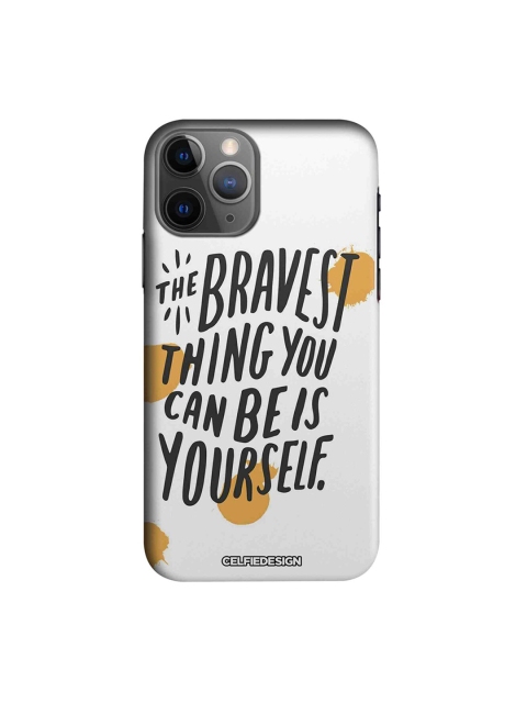 

CelfieDesign White & Black Being Yourself iPhone 11 Pro Sustainable Back Case