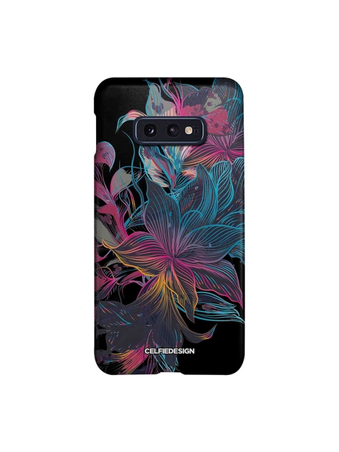 

CelfieDesign Black & Blue Neon Flowers Samsung Galaxy S10E Sustainable Back Cover