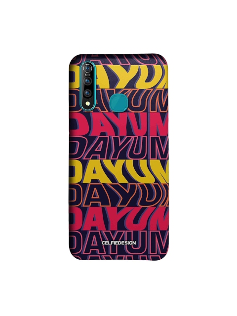 

CelfieDesign Unisex Black & Yellow Dayum Sustainable Vivo Z1 Pro Back Case