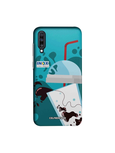 

CelfieDesign Blue & White Inox Sipup Quirky Samsung Galaxy A70 Mobile Back Cover