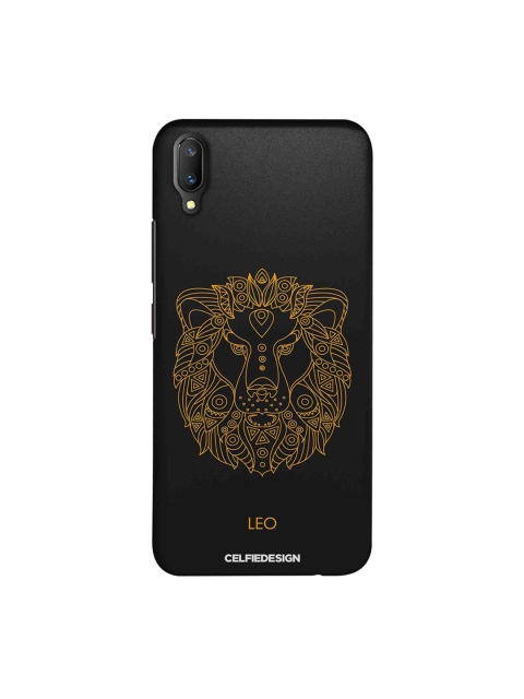 

CelfieDesign Black & Yellow Printed Vivo V11 Pro Phone Back Cover