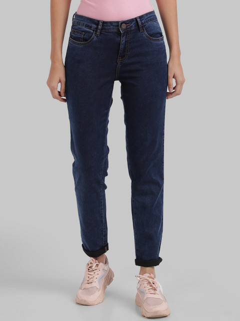 

Parx Women Blue Regular Fit Mid-Rise Clean Look Jeans