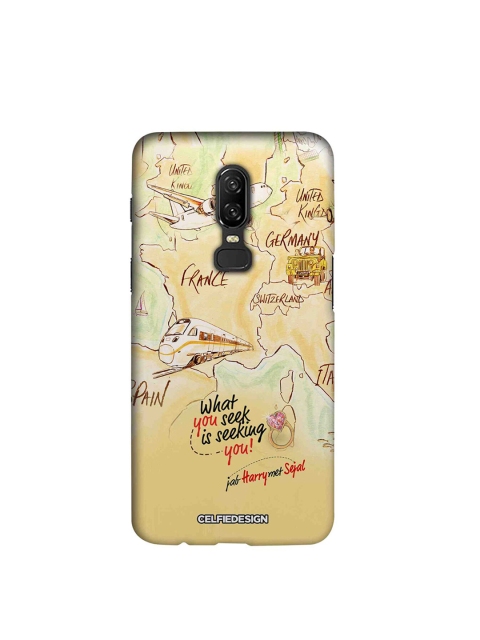 

CelfieDesign Beige & Green Bollywood Jab Harry Met Sejal OnePlus 6 Sustainable Back Cover