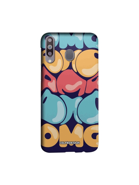 

CelfieDesign Blue, Red & Yellow OMG Samsung Galaxy M30 Back Cover