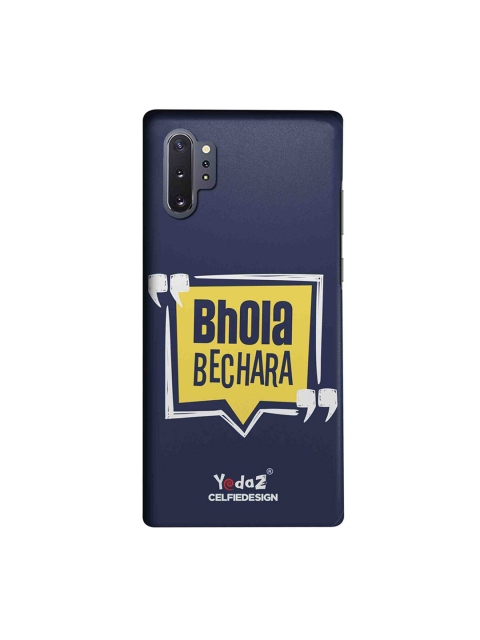 

CelfieDesign Navy Blue & Yellow Samsung Galaxy Note10 Plus Back Cover
