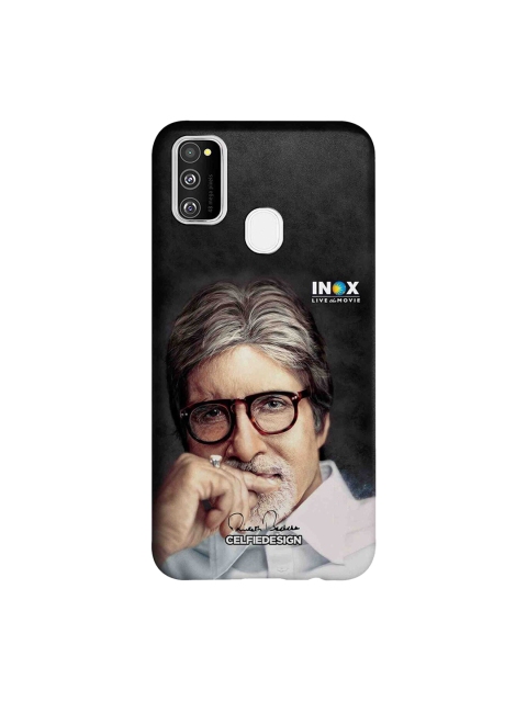 

CelfieDesign Unisex Black Inox BigB Samsung Galaxy M30S Back Case