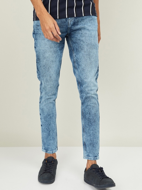 

Bossini Men Blue Skinny Fit Mid-Rise Clean Look Jeans