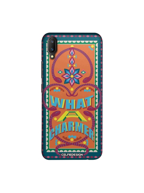 

CelfieDesign Unisex Brown & Teal What A Charmer Sustainable Vivo V11 Pro Back case