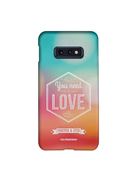 

CelfieDesign Blue & Pink All You Need is Love Samsung Galaxy S10E Cover