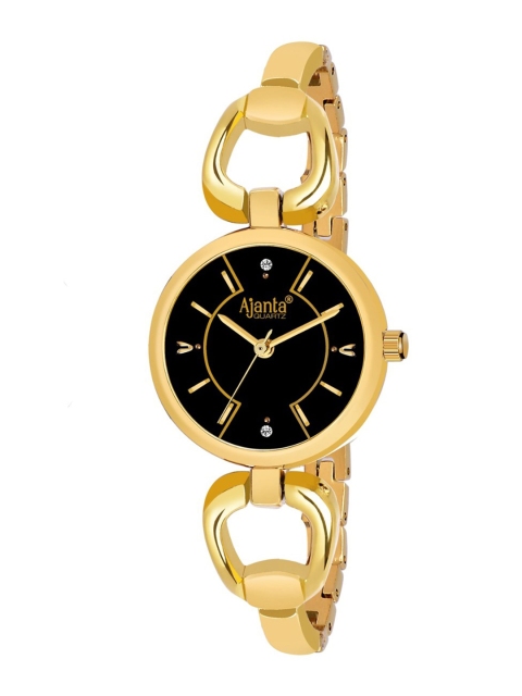 

Ajanta Women Gold-Toned & Black Analogue Watch Ajanta_AWC1701TGL/5