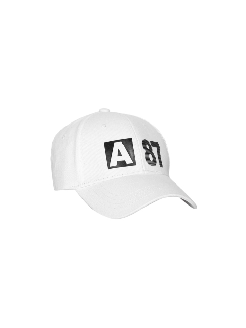 

Aeropostale Men White & Black Printed Baseball Cap