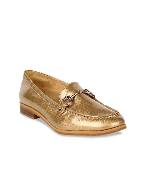

Naturalizer Women Gold-Toned Loafers