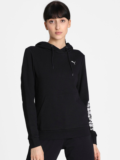 

Puma Women Black Printed Sporty Jacket