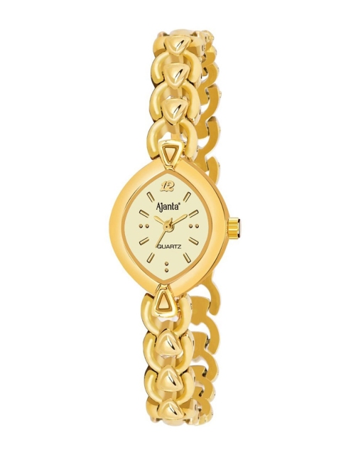 

Ajanta Women Gold-Toned Analogue Watch Ajanta_AWC404MRL/5